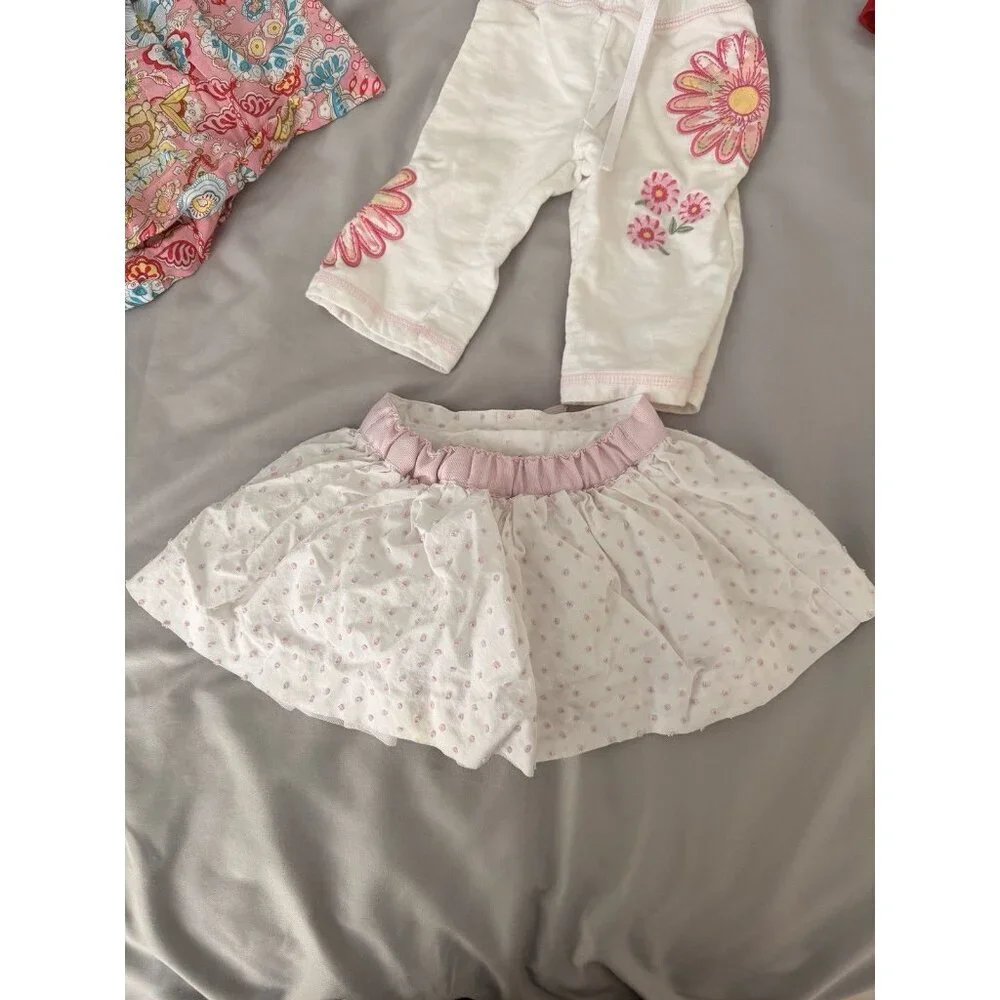 Baby Girl Clothing Lot 3M–6M Smock Candy Carter’s GAP Koala Kids 5 Pc Outfit Set